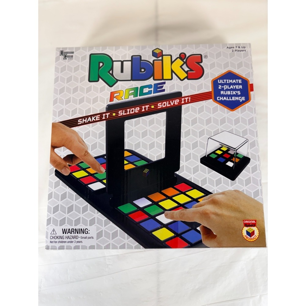 Rubik's‎ Race 2 Player Puzzle Board Game Complete w/ Instructions